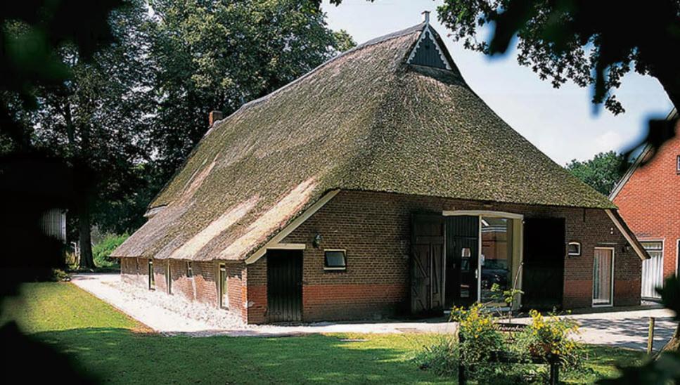 Nieuw - Luxe Blokhut Chalet In Bosrijke Omgeving Anloo Экстерьер фото