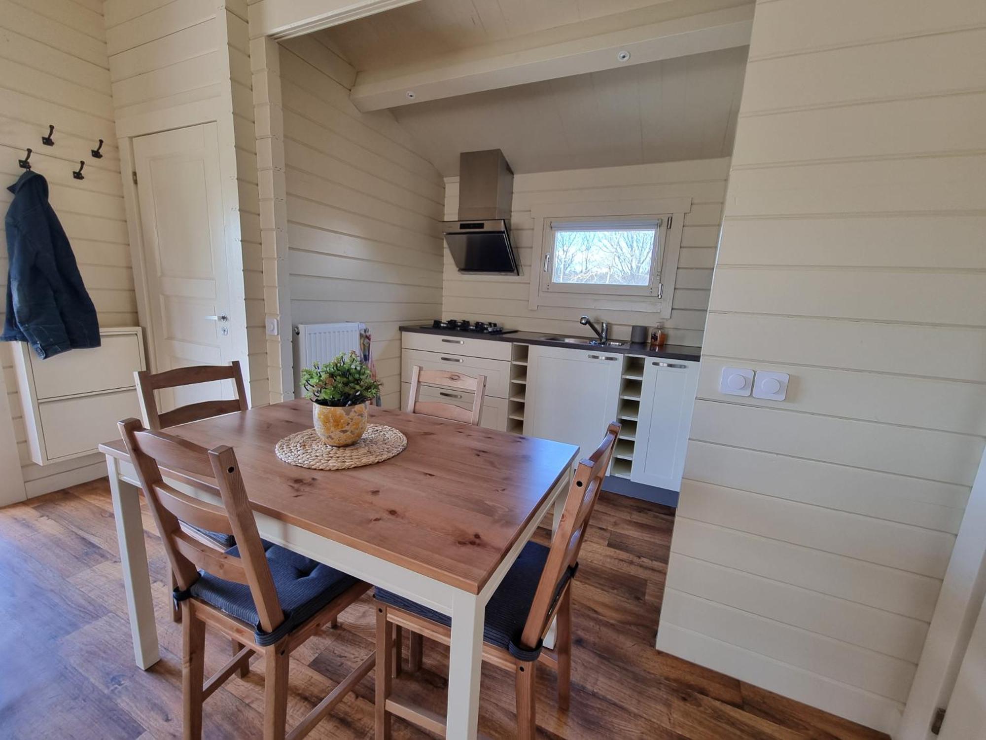 Nieuw - Luxe Blokhut Chalet In Bosrijke Omgeving Anloo Экстерьер фото
